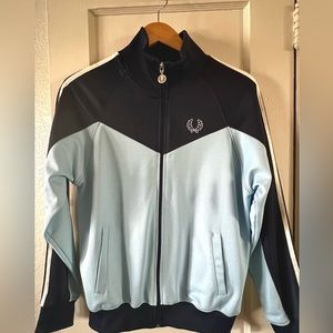 Fred Perry Track Jacket Size Small. Two tone color